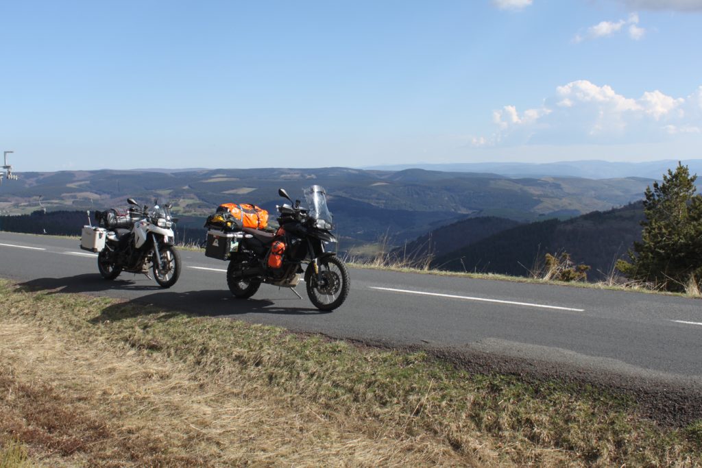 Frankreich Motorradtour