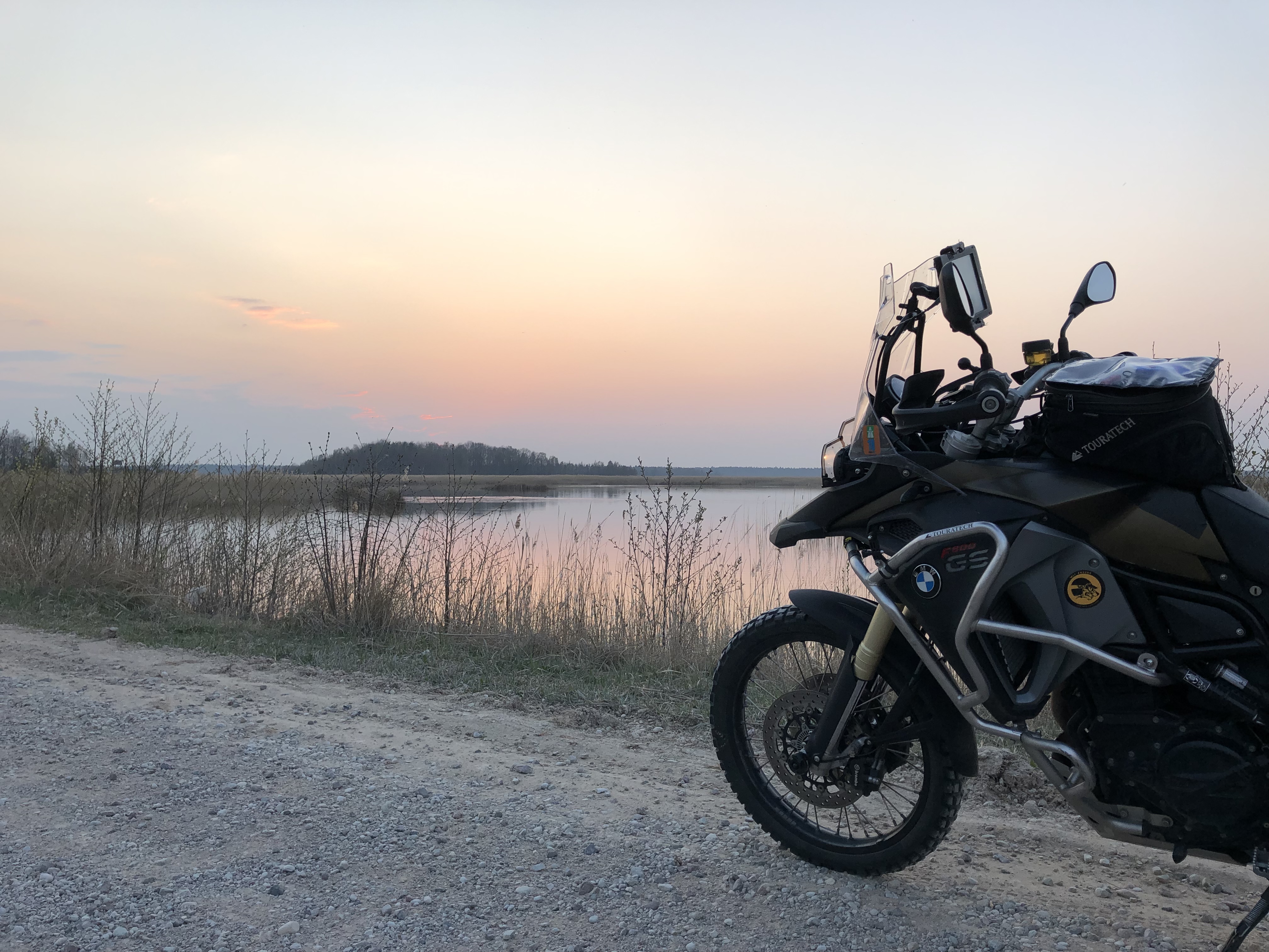 Natur bei Riga auf dem Transeurotrail